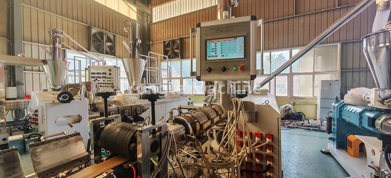 WPC Profile Machine пратэставана для заказчыка з Паўднёвай Афрыкі