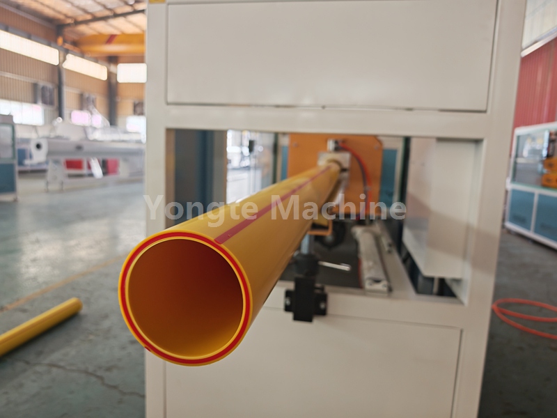 finished three layer PPR pipe made by Yongte PPR pipe machine