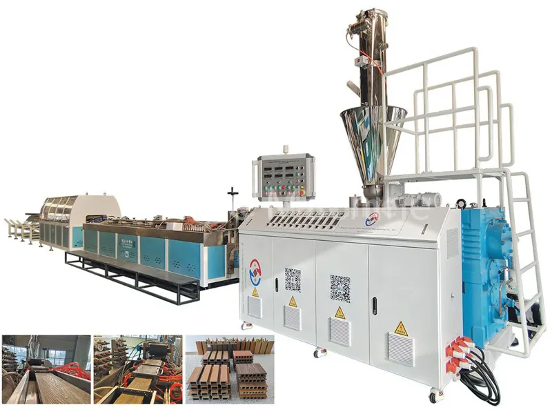 Yongte WPC decking production line