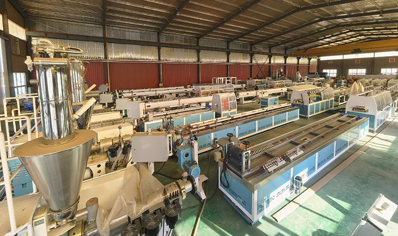 WPC extrusion machine