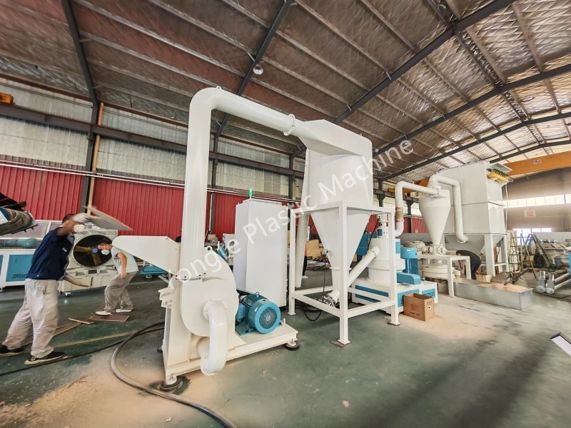wood powder machine for Europe customer
