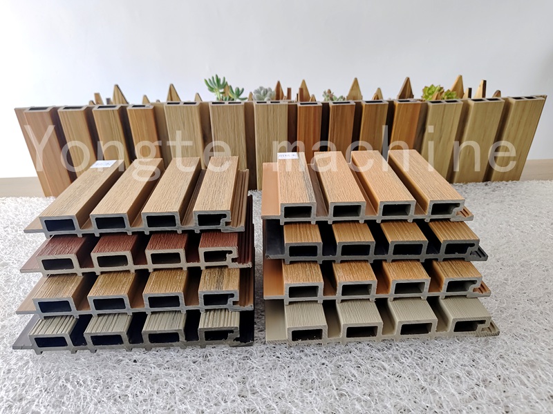 WPC Fluted насценную машыну панэлі экструзіі